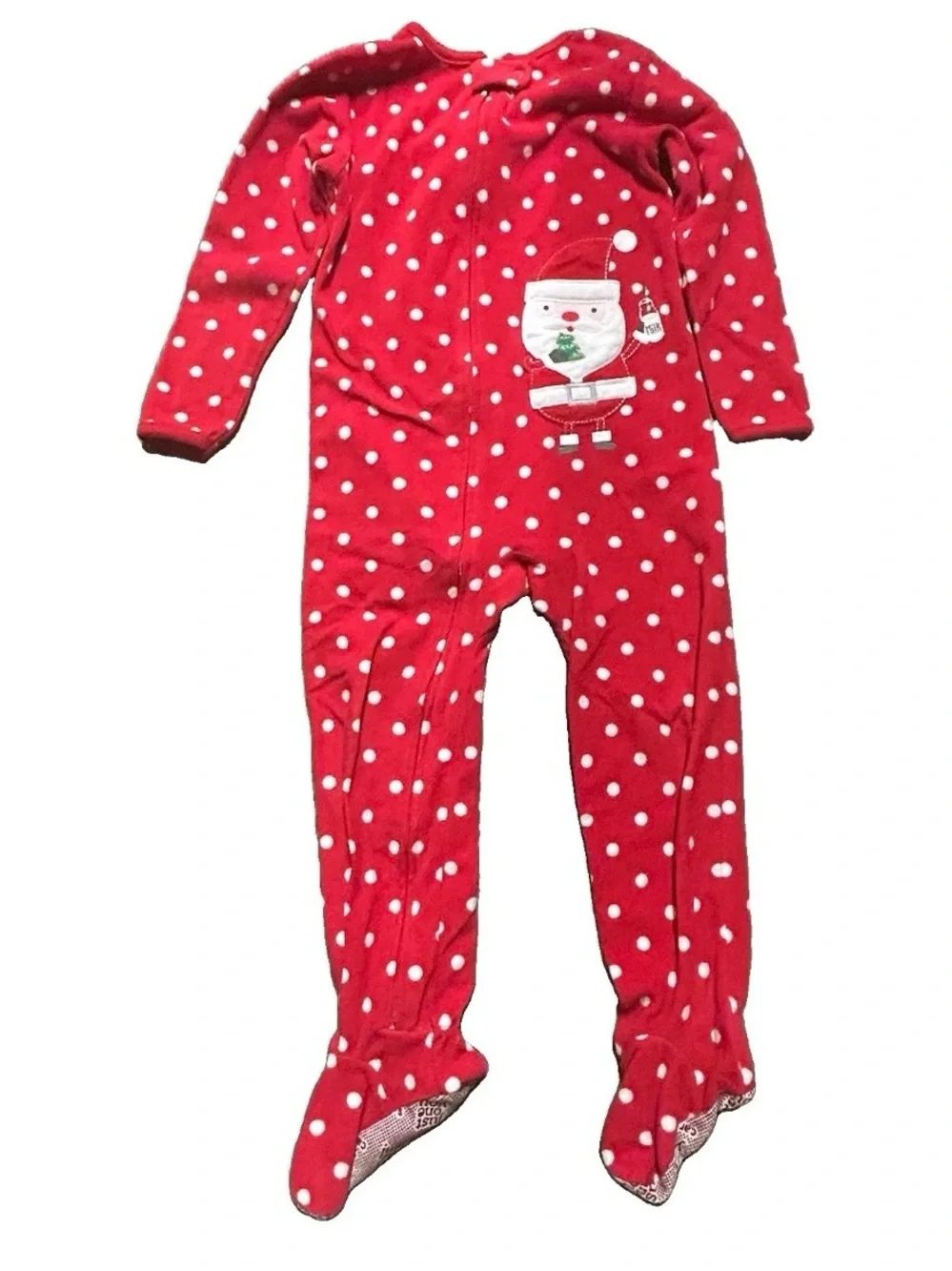 Toddler Girl Pajamas Halloween Christmas Footies Set Size 4T